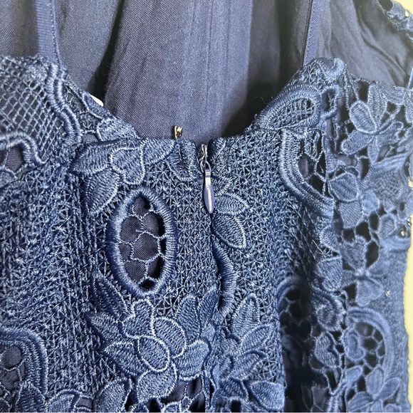 ASTR THE LABEL Lace Romper. Size Medium - Picture 6 of 9